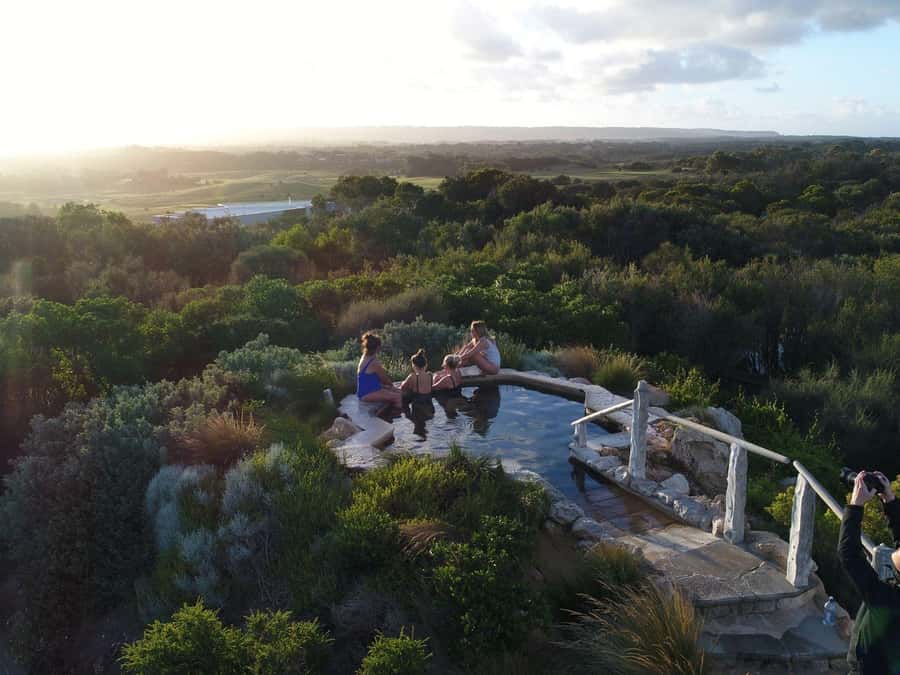 Fingal: Peninsula Hot Springs Entry with Lunch Credit - More than 50 ways to spend a warm afternoon