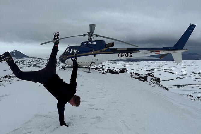 Fire and Ice Helicopter Tour: Glacier and Hengill Geothermal Area - Two landings, two sides of Iceland