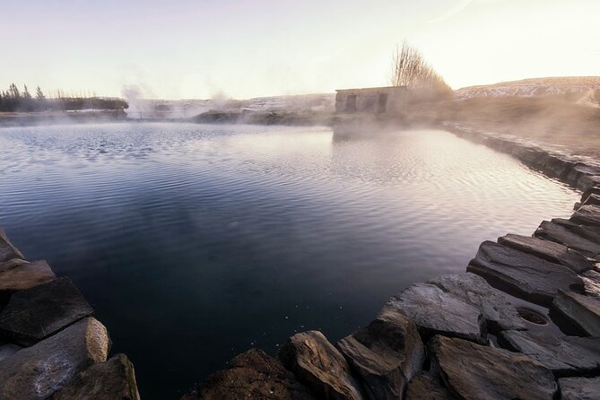 Fludir Secret Lagoon Admission Ticket Only - The geothermal walkway and five-minute eruptions