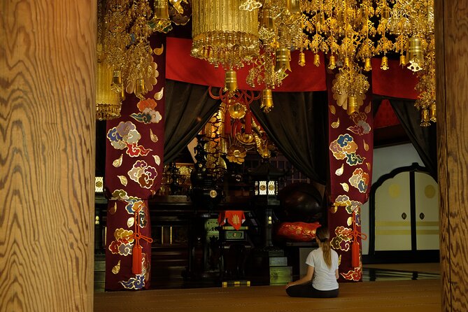 Forest Bathing in Temple and Enjoy onsen with healing power - Ending with a healing onsen near the temple