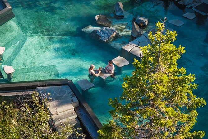 Forest Lagoon Admission Ticket with Towel and One Drink included - Check-in, lockers, and the changing rooms