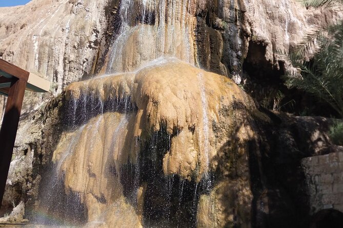 From Amman :Full day Dead Sea and Ma'in Hot spring tour - At Main Hot Springs, water heated by the earth