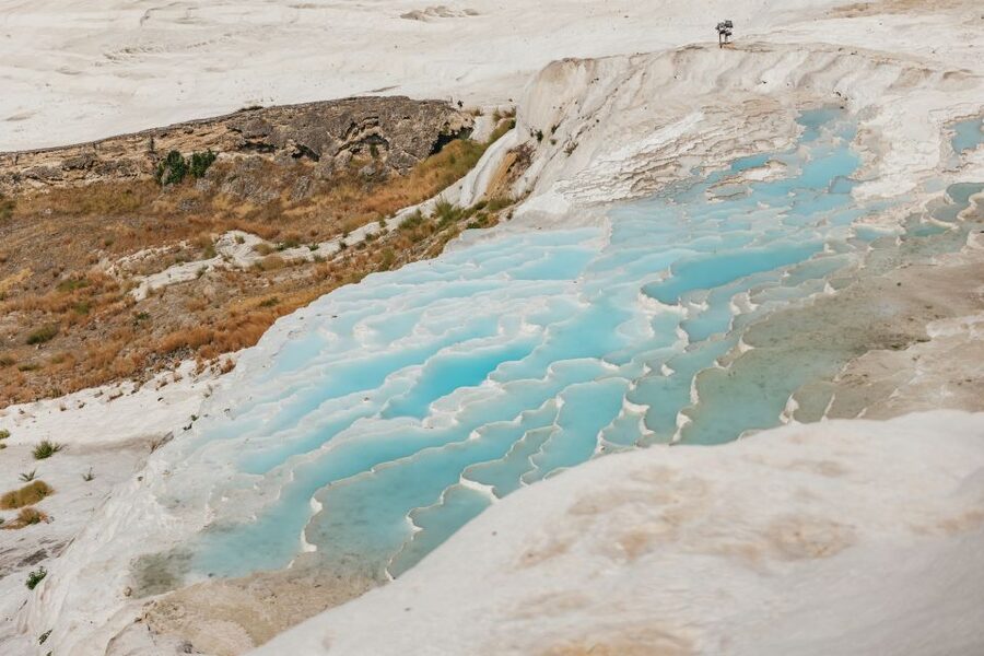 From Antalya/Kemer: Pamukkale and Hierapolis Tour with Lunch - Walking into Hierapolis