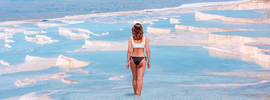 From Antalya/Kemer: Pamukkale Tour with Lunch and Transfers - Hierapolis, a Roman city above the pools