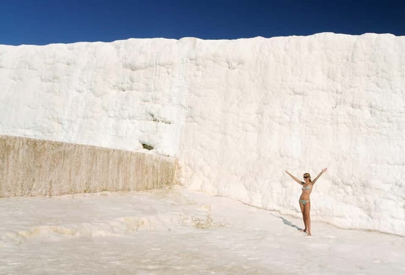 From Antalya or Kemer: Full-Day Pamukkale & Hierapolis Tour - Walking the Pamukkale terraces