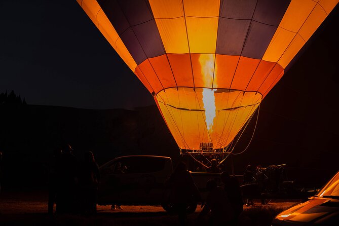 From Antalya Pamukkale Hot Air Balloon Flight with Lunch - Watching the balloons prepare before dawn
