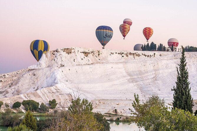 From Antalya Pamukkale Hot Air Balloon Flight with Lunch - Lunch and the stops between attractions