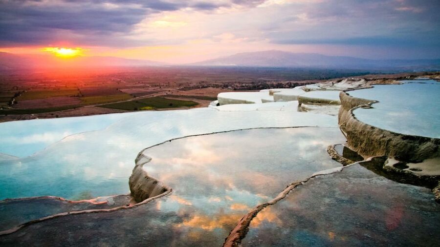 From Antalya: Private Day Tour to Pamukkale and Hierapolis - Pamukkale’s white terraces are the main event