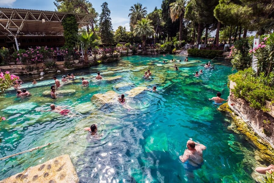 From City of Side: Pamukkale & Hierapolis Day Tour w/ Lunch - Four hours from Side changes the whole day