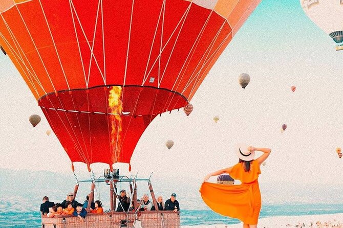 From Fethiye Pamukkale Day Trip w/Hot Aİr Balloon Ride & Lunch - One hour above Pamukkale at sunrise