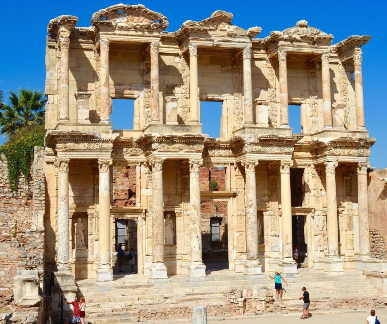 From Istanbul: 2-Day Ephesus, Pamukkale, & Hierapolis Tour - Walking barefoot across Pamukkale