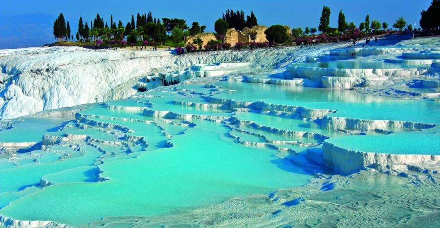 From Istanbul: 2 days Pamukkale and Ephesus Tour - Pamukkale’s white terraces and Hierapolis
