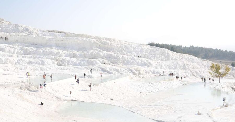 From Istanbul: Ephesus and Pamukkale 2-Day Trip - Hierapolis, the ancient city above the springs