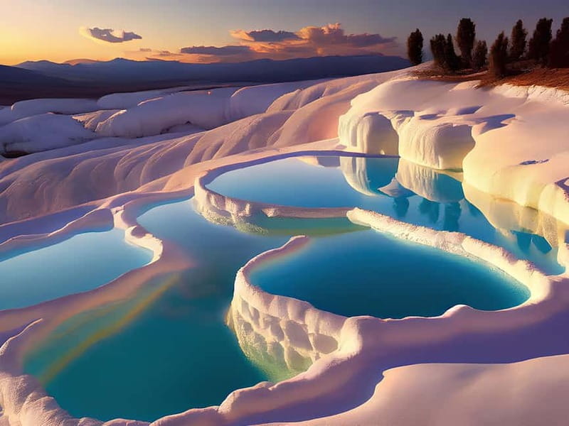 From Izmir: Pamukkale, Hierapolis and Karahayit Day Tour - Key points at a glance