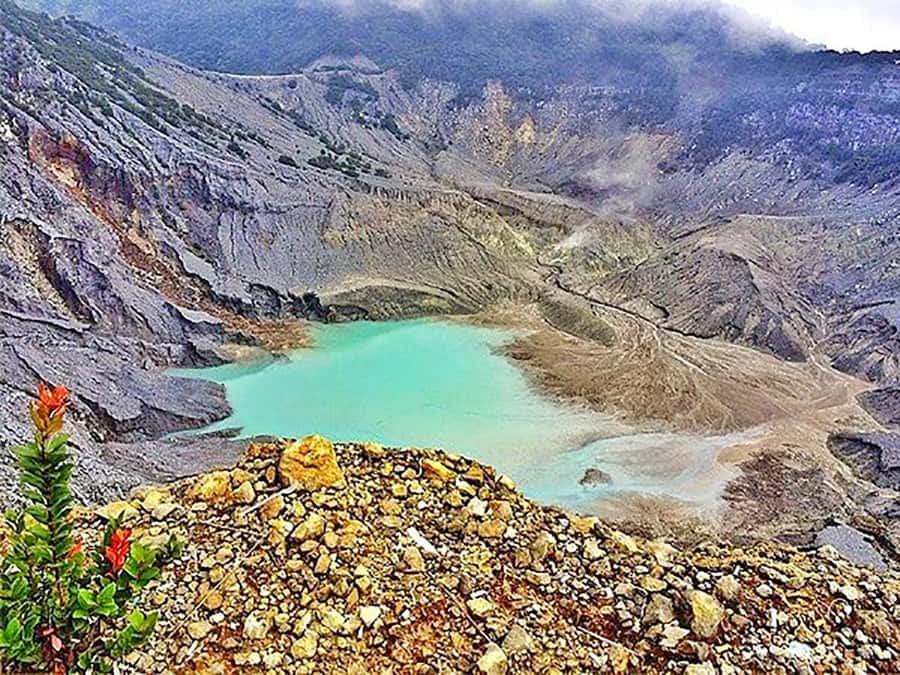 From Jakarta : Volcano, Tea & Rice Fields, Hot Spring - Sari Ater hot springs