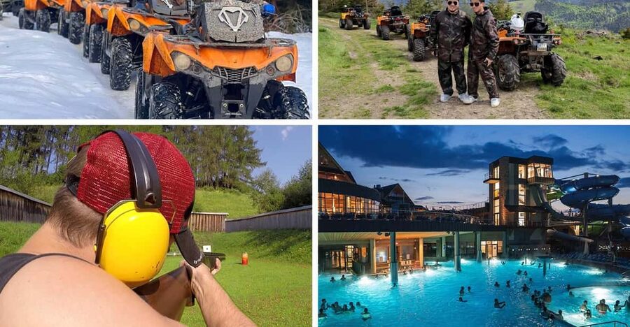 From Krakow: ATV/Snowmobile Ride, Shooting & Hot Springs - Why this Krakow day trip works
