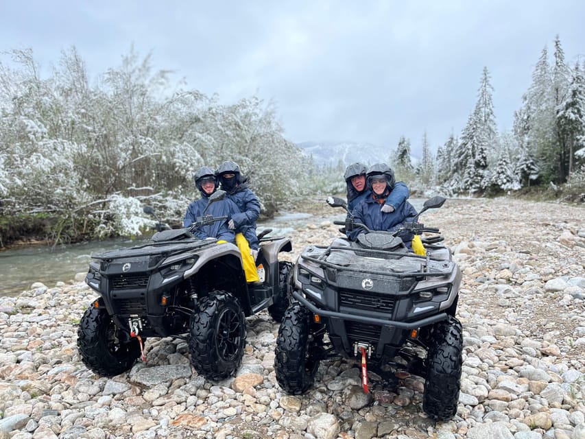 From Krakow: ATV/Snowmobile Ride, Shooting & Hot Springs - What changes in snowy weather