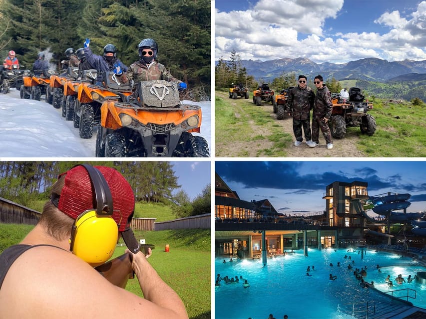 From Krakow: ATV/Snowmobile Ride, Shooting & Hot Springs - The real cost and value