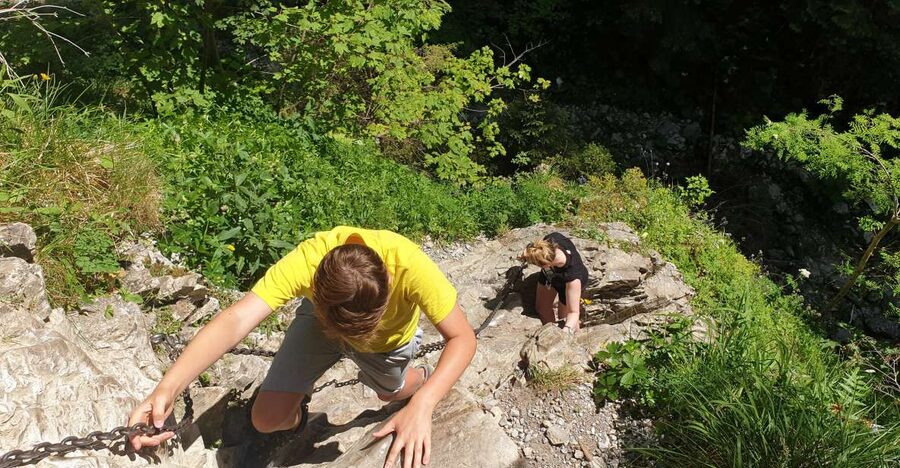 From Krakow: Hiking in the Tatra Mountains and Thermal baths - Krakow Gorge and the chain-assisted sections