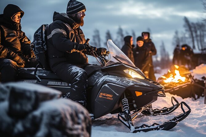 From Krakow Snowmobile with Thermal Pools and Hotel Pickup - Bonfire food and Highlander hospitality