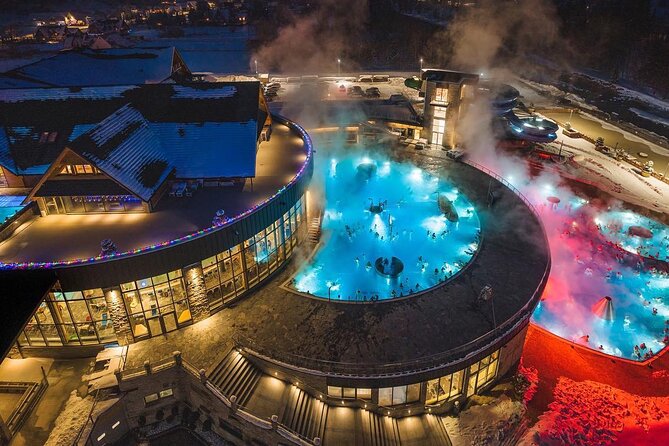 From Krakow Snowmobile with Thermal Pools and Hotel Pickup - Three hours at Chocholow Thermal Baths