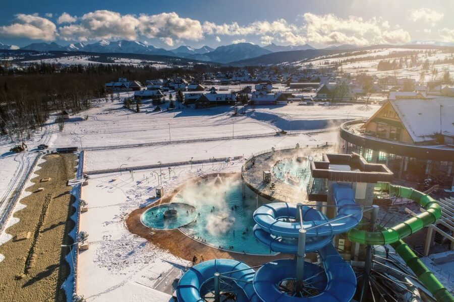 From Kraków: Tatra Mountans Ski Trip and Thermal Baths Visit - Skiing in Witów Among Forests and Peaks