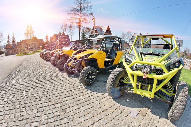 From Krakow: Zakopane ATV Adventure & Thermal Pools Relaxation - One hour of mud, water, and mountain tracks