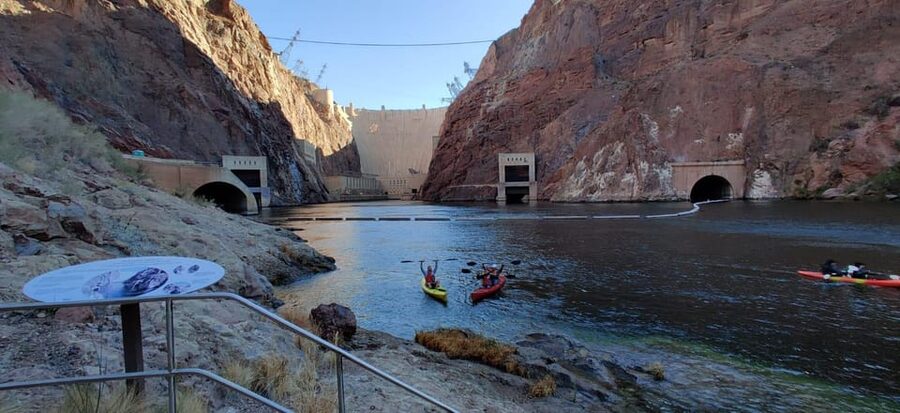 From Las Vegas: Hoover Dam Kayak Trip with 6 Hot Springs - Starting at Willow Beach, then heading for Hoover Dam