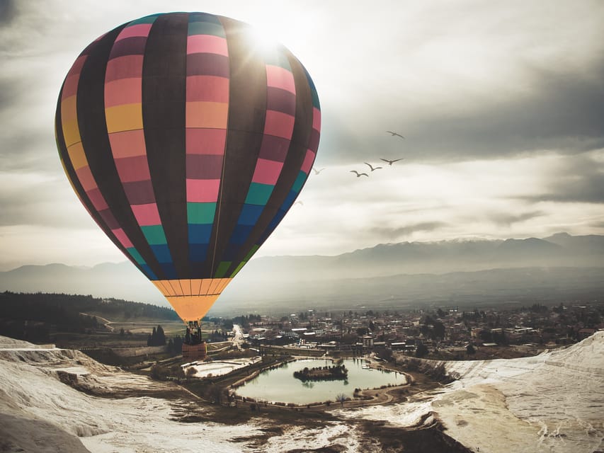 From Marmaris: Pamukkale Balloon Flight Day Trip with Lunch - Sunrise above the Cotton Castle