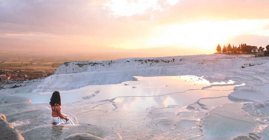 From Marmaris: Pamukkale Evening Tour with Transfer & Dinner - Key points to know before booking