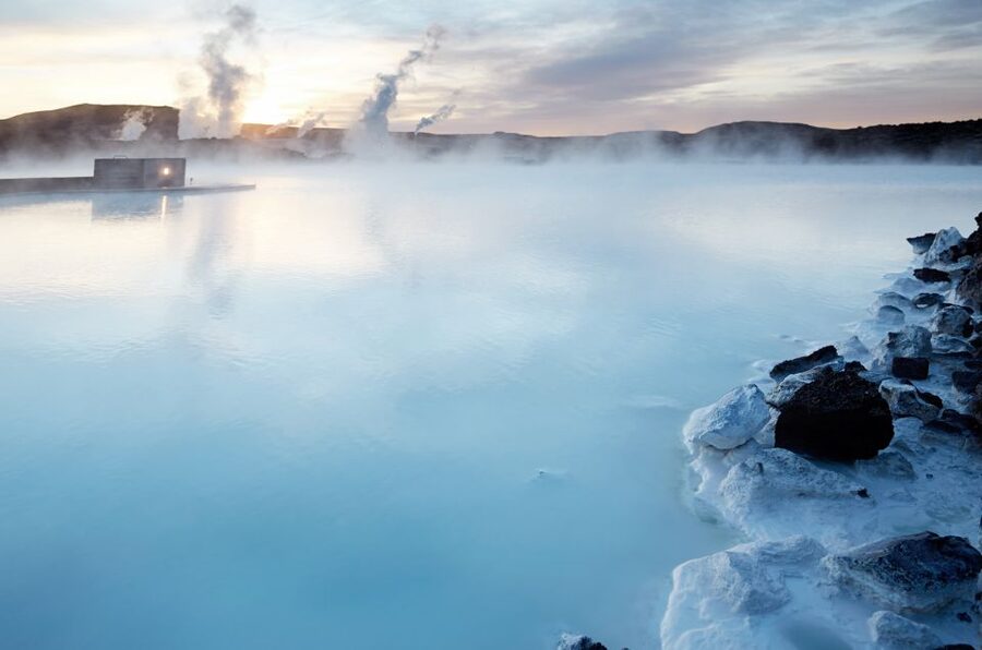 From Reykjavik: Blue Lagoon Entry with Round-Trip Transfers - Food, walking paths, and time outside the water