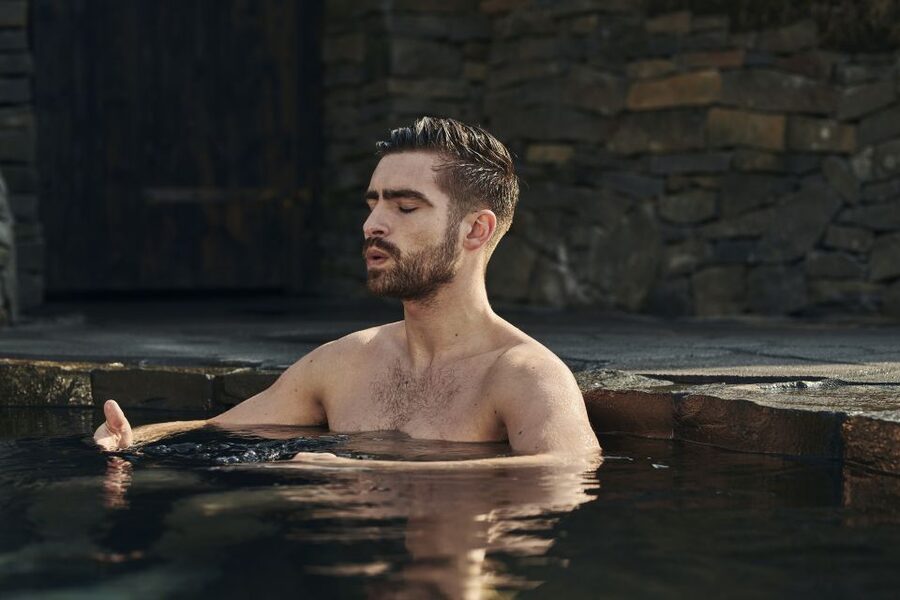 From Reykjavik: Golden Circle Guided Tour & Sky Lagoon Visit - Sky Lagoon above the Atlantic