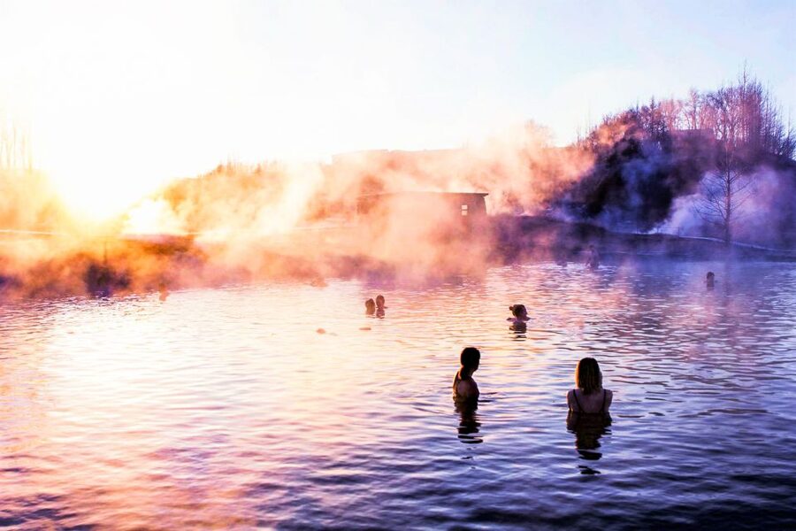 From Reykjavik: Golden Circle, Kerid, & Secret Lagoon Tour - Secret Lagoon gives the day its breathing space