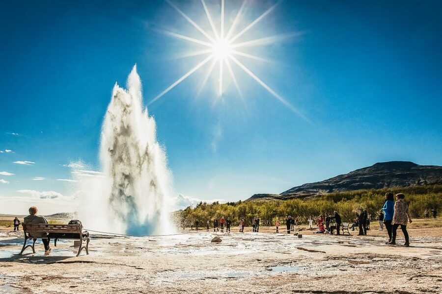 From Reykjavik: Golden Circle, Kerid, & Secret Lagoon Tour - The coach, pickup, and daily rhythm