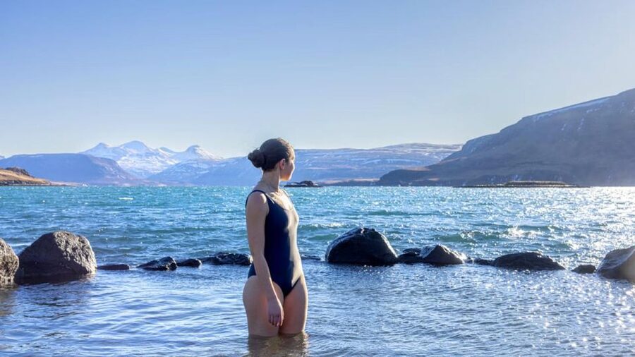 From Reykjavík: Golden Circle Route & Hvammsvik Hot Spring - Kerið Crater and its red volcanic slopes
