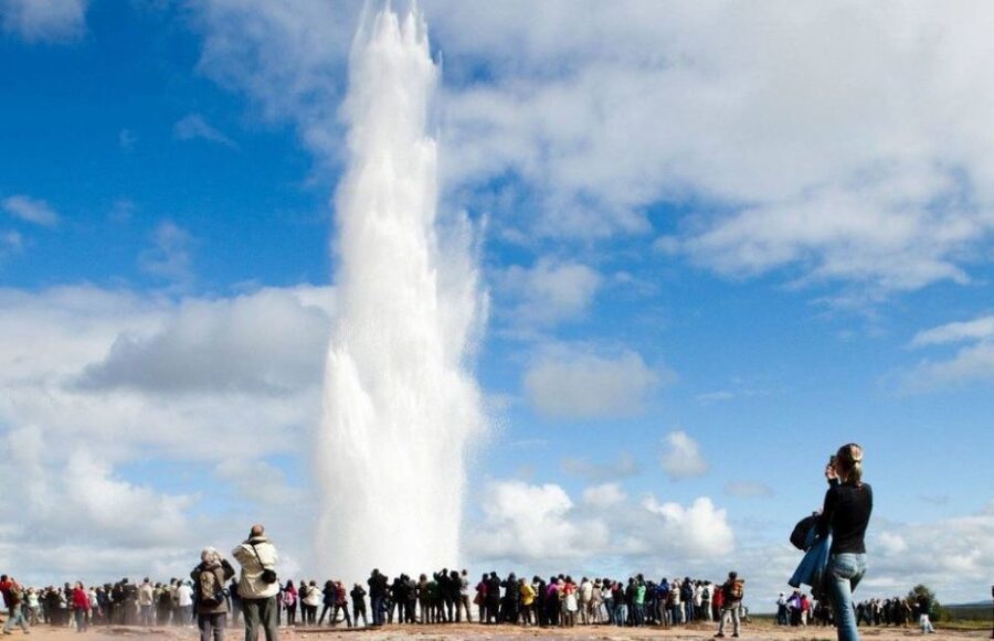 From Reykjavik: Golden Circle & Secret Lagoon Day Tour - Faxi waterfall and the smaller stops