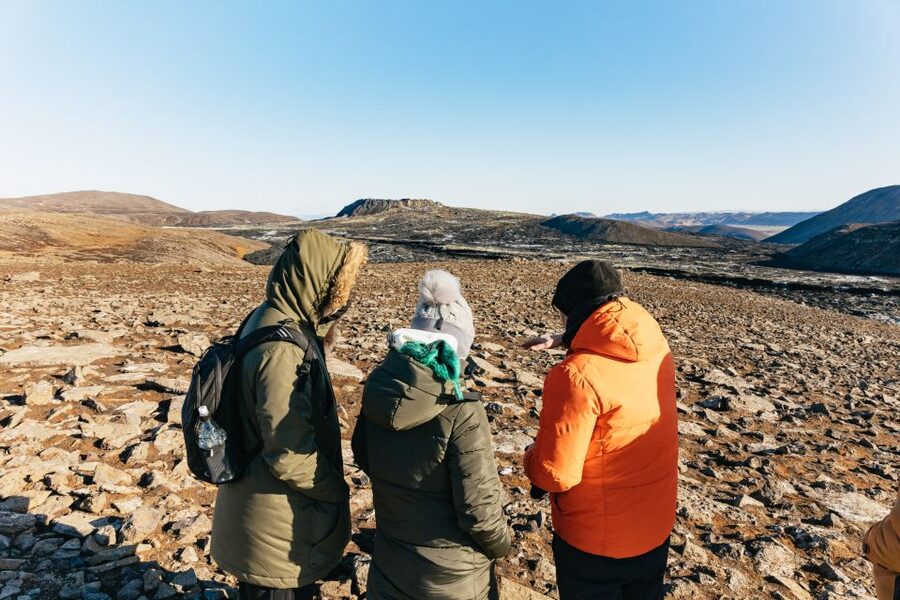 From Reykjavík: Volcanoes and Blue Lagoon Day Trip - What you actually see at the eruption sites