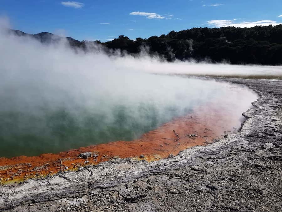 From Rotorua: Wai O Tapu & Waimangu Eco Thermal Morning Tour - Wai-O-Tapu and its boiling mud