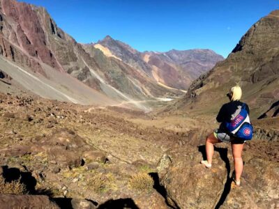 From Santiago: Maipo Canyon Volcano and Hot Spring Tour