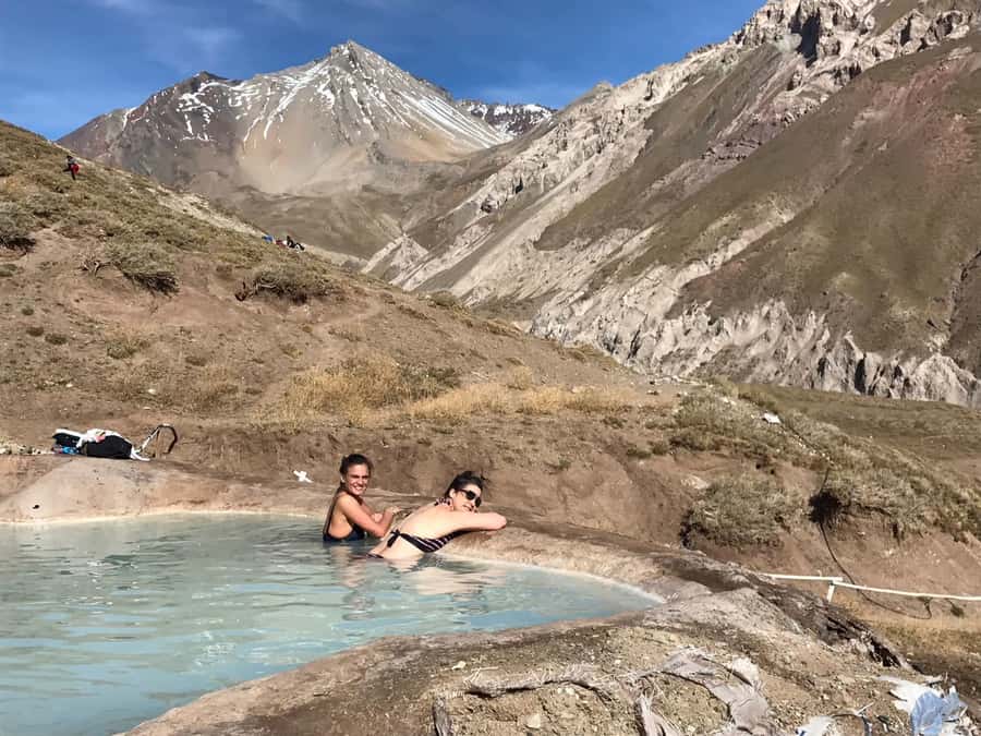 From Santiago: Maipo Canyon Volcano and Hot Spring Tour - How weather can change the day