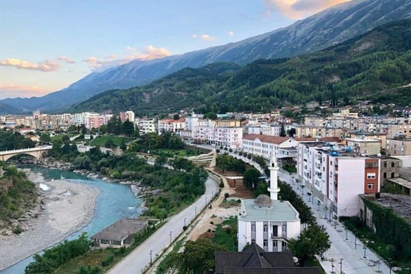 From Tirana/Durres/Golem:Permet, Canyon & Thermal Baths. - Following the protected Vjosa River