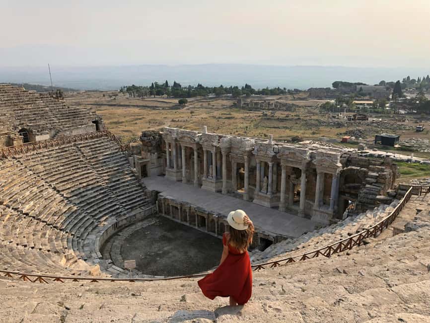 From Turunc: Pamukkale Cotton Castle & Hierapolis Day Trip - Cleopatra Pools and your free time