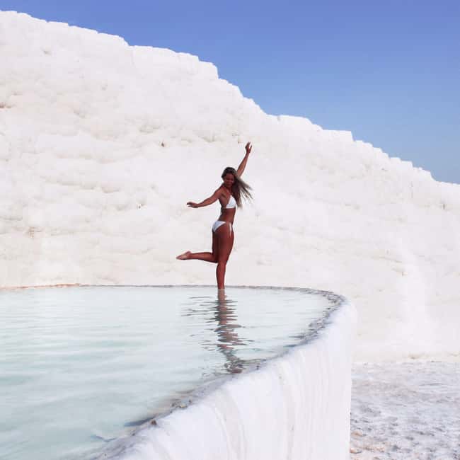 From Turunc: Pamukkale Cotton Castle & Hierapolis Day Trip - Breakfast, lunch, and the real value of $63