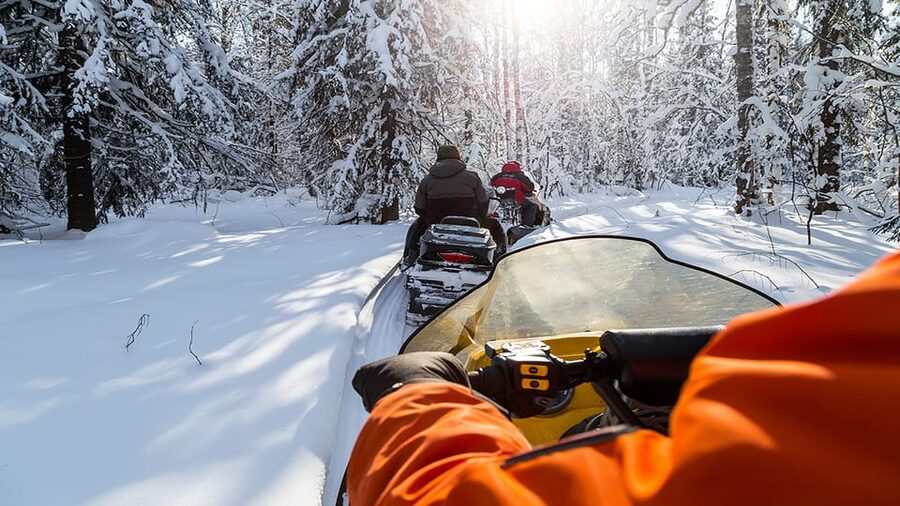From Zakopane: Snowmobile Ride with Thermal Pools & Pickup - A full day from Zakopane to the Tatra foothills