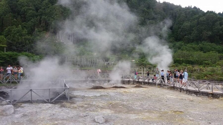 Full day Furnas | Hotsprings | Thermal Baths | Tea Factory - How the timing feels in real use