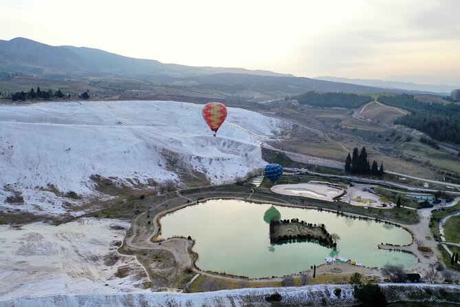 Full-Day Marmaris Pamukkale Tour With Hot Air Balloon Ride - Watching the balloon take shape