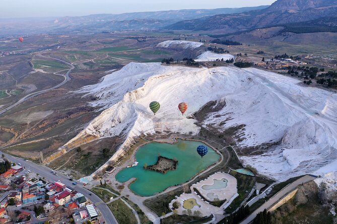 Full-Day Marmaris Pamukkale Tour With Hot Air Balloon Ride - Landing toast and the flight certificate