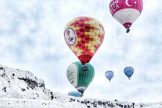 Full-Day Marmaris Pamukkale Tour With Hot Air Balloon Ride - The one-hour flight above Pamukkale