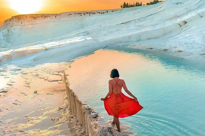 Full Day Pamukkale City Tour From Pamukkale And Karahayit Hotels - Walking through Hierapolis from the south gate