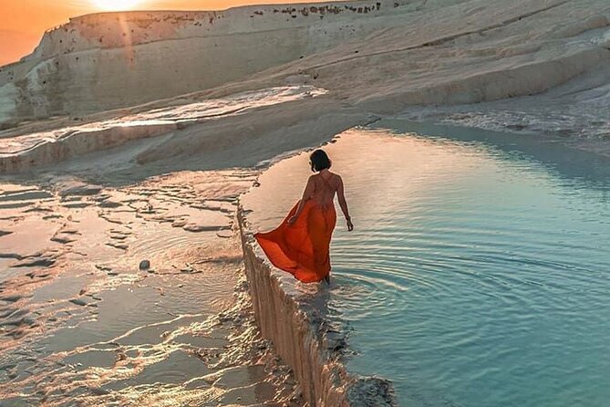 Full-Day Pamukkale & Hierapolis Guided Tour w/Lunch from Antalya - Walking through Hierapolis and Pamukkale